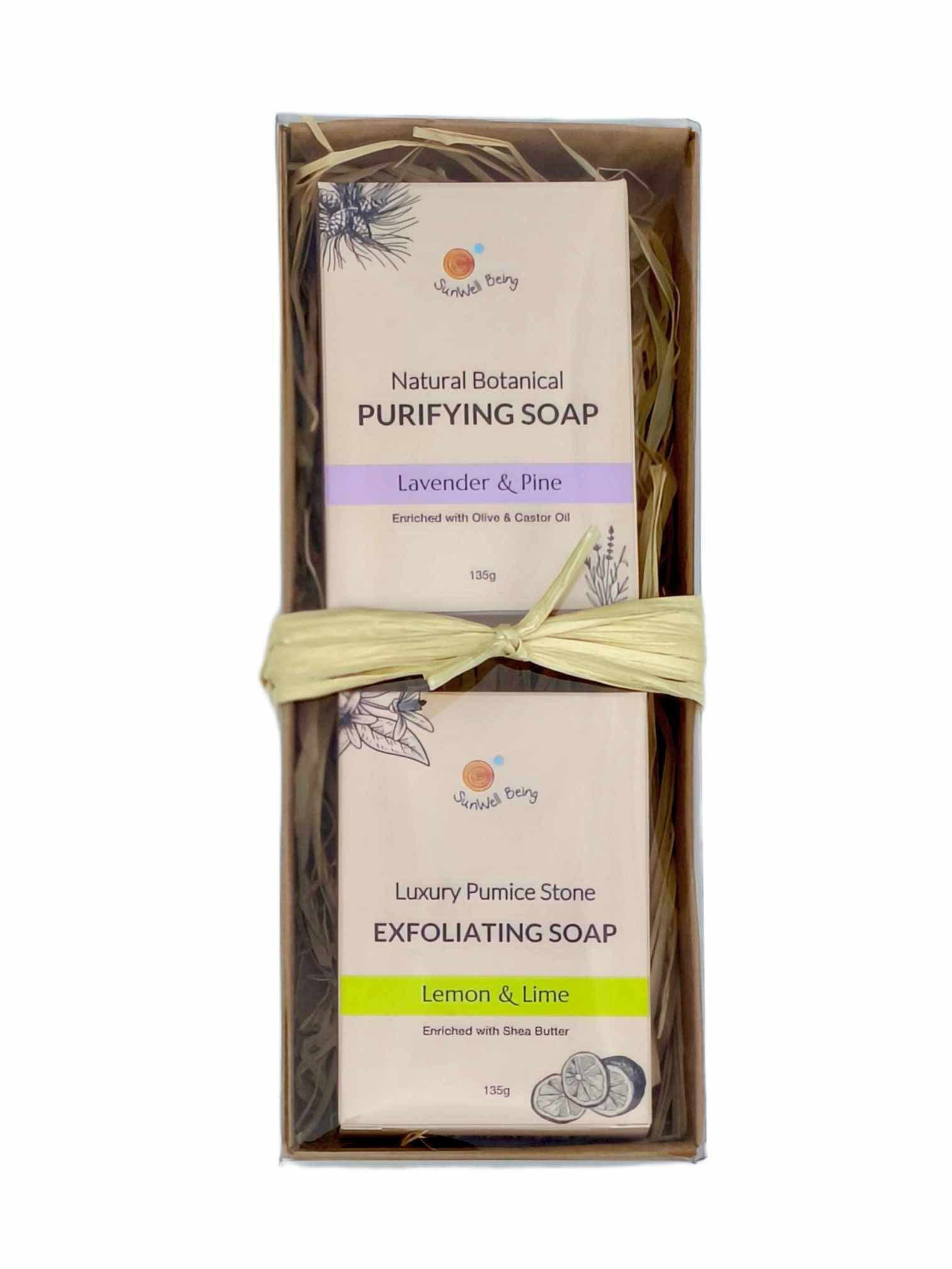 soap and scrub christmas gift pack
